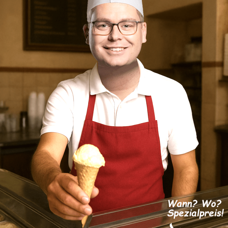 📢 Eiszeit mit Pascal – Dein Stadtrat hinterm&nbsp;Tresen!